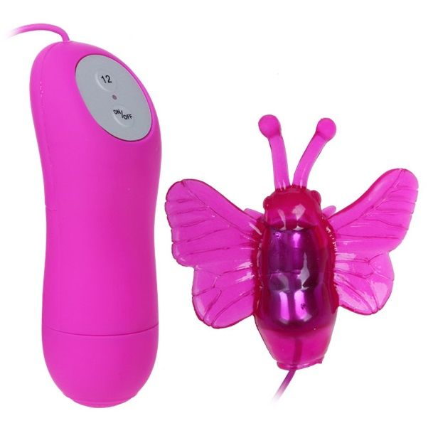 BAILE - VIBRATEUR STIMULATEUR PAPILLON SECRET MIGNON 12V
