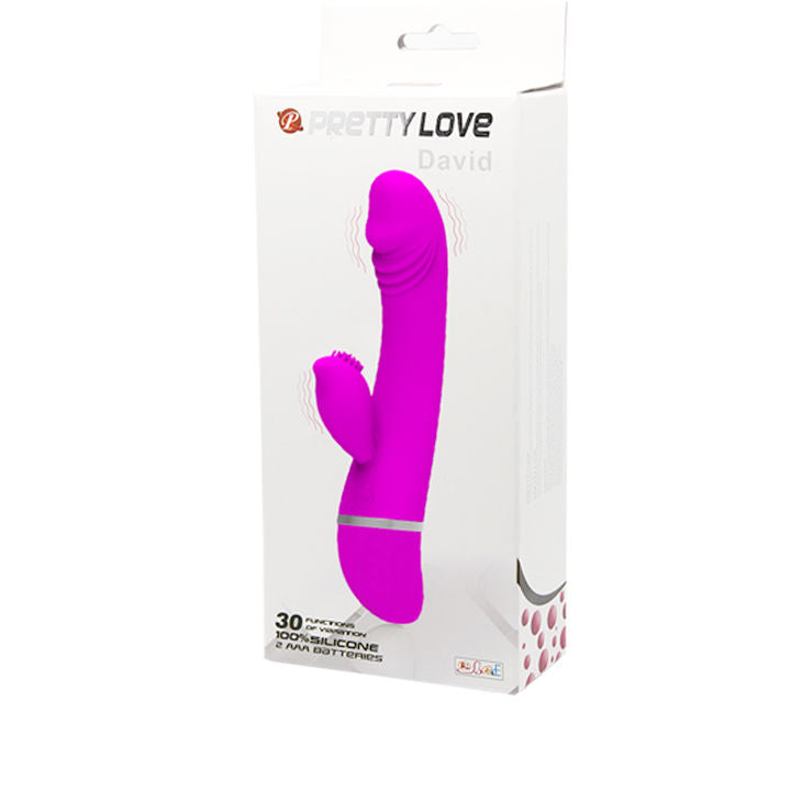 PRETTY LOVE - FLIRTATIE VIBRATOR MET KONIJN DAVID