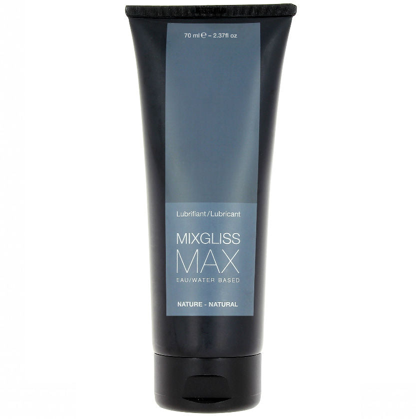 MIXGLISS - MAX LUBRIFIANT ANAL NATUREL À BASE D'EAU 70 ML