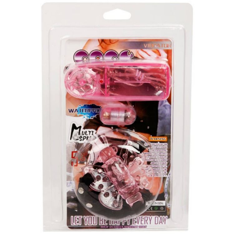 BAILE - HARNAIS AVEC PAPILLON VIBRANT À VITESSES MULTIPLES