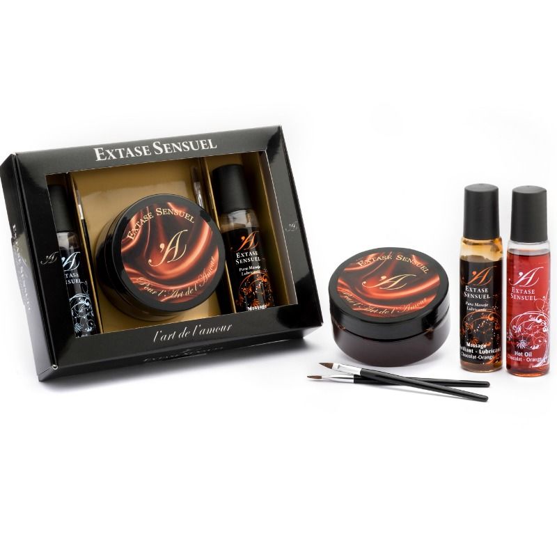 EXTASE SENSUAL - AFRODISIACUM CHOCOLADE KIST KIT