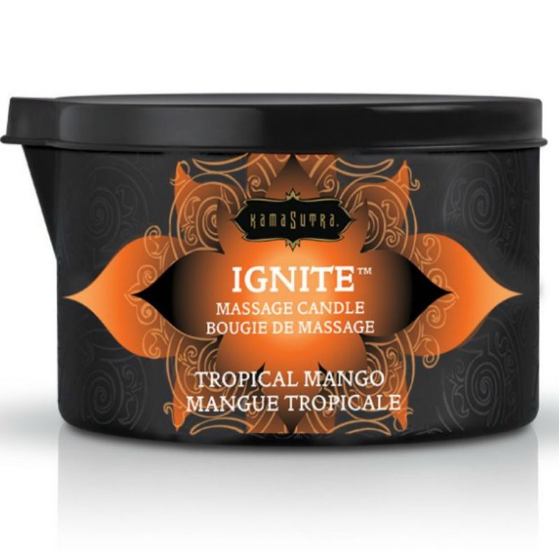 BOUGIE DE MASSAGE KAMASUTRA, POIGNÉE TROPICALE, 170 G