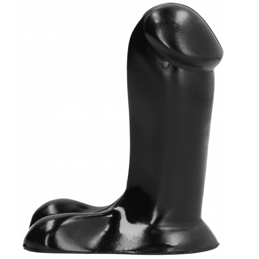 ALL BLACK - DILDO REALISTISCH 14 CM