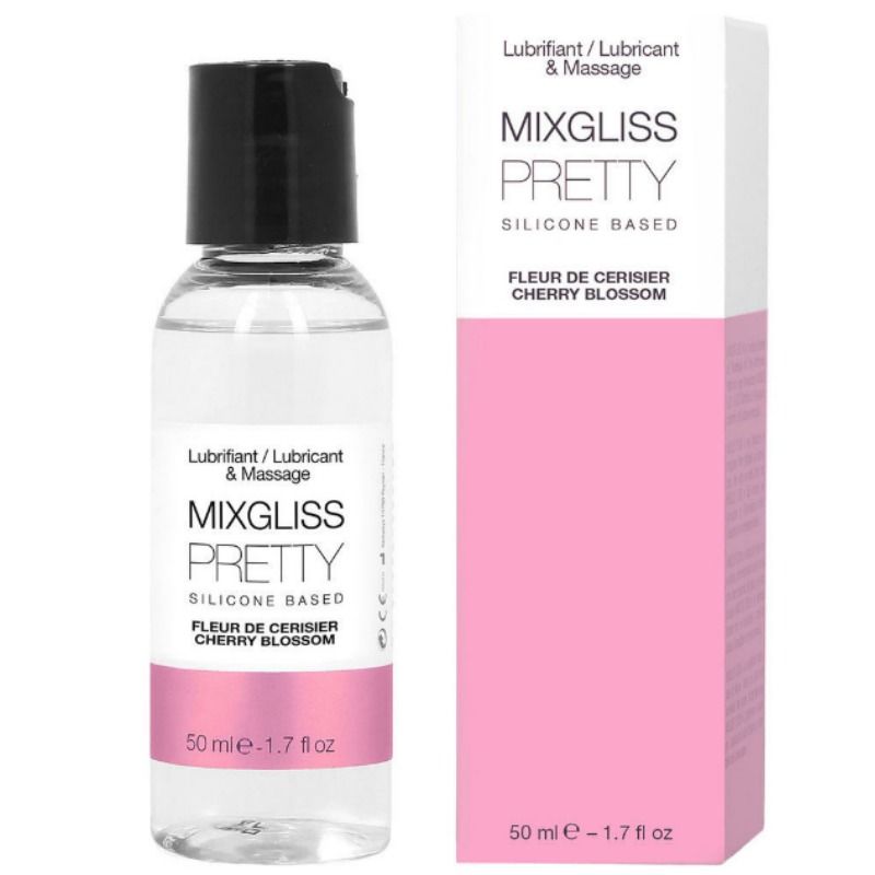 MIXGLISS - JOLI LUBRIFIANT SILICONE FLEUR DE CERISIER 50 ML
