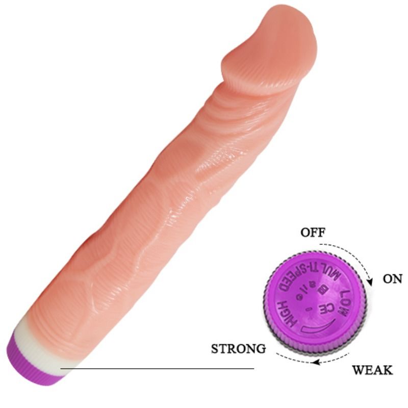 BAILE - NATUURLIJKE REALISTISCHE VIBRATOR 22 CM