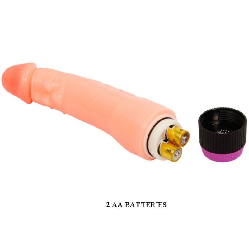 BAILE - NATUURLIJKE FLEXIBELE REALISTISCHE VIBRATOR 24 CM