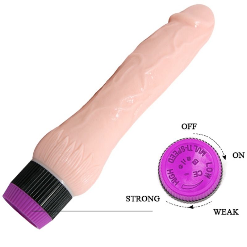 BAILE - ADOUR CLUB REALISTISCHE VIBRATOR BREDE BASIS 22 CM