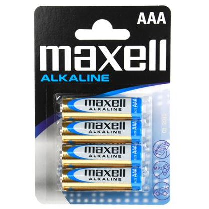 MAXELL - PILES AAA (LOT DE 4)