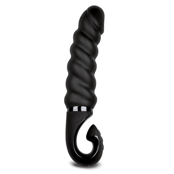 G-VIBE - G-JACK 2 - ZWARTE VIBRERENDE DILDO