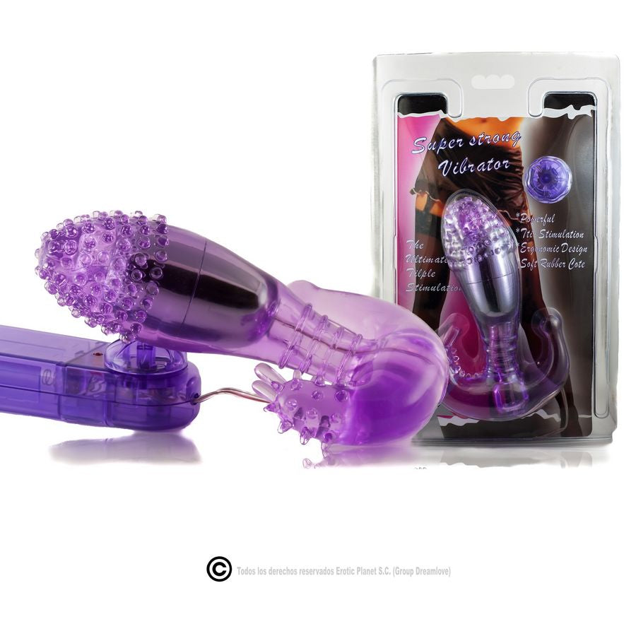 BAILE - LILAC VAGINALE EN ANALE STIMULATOR MET VIBRATIE
