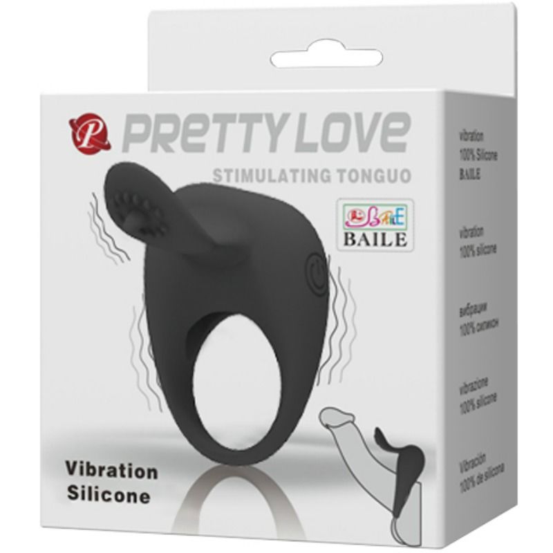 PRETTY LOVE - ANELLO VIBRANTE CON LINGUA