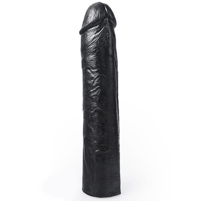 Système HUNG - Godemiché réaliste noir Benny 25,5 cm