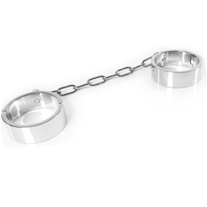 METAL HARD - MENOTTES DE CHEVILLE AVEC CLÉ ALLEN SOUMISSION BDSM