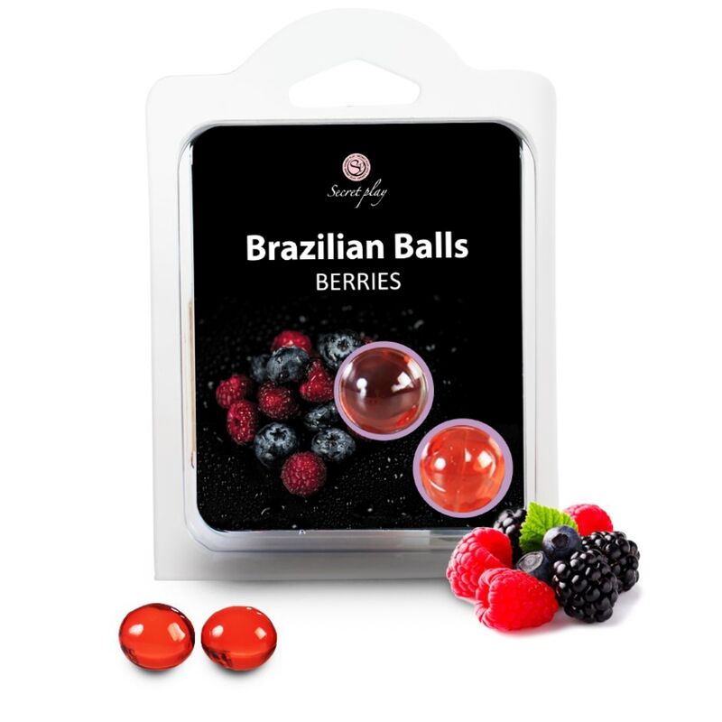 SECRETPLAY - 2 BRAZILIAANSE BALLEN BESSEN