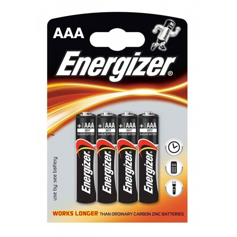 ENERGIZER - PILES ALCALINES AAA LR03 *4