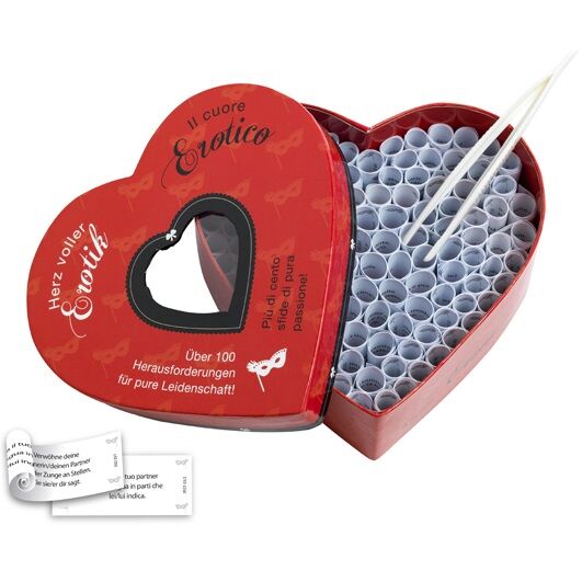 TEASE &amp; PLEASE - HERZ VOLLER EROTIK &amp; IL CUORE EROTISCH ROOD