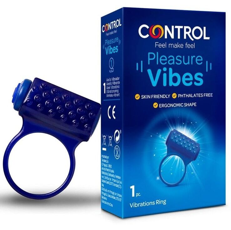 CONTROLLO - ANELLO VIBRANTE PLEASURE VIBES