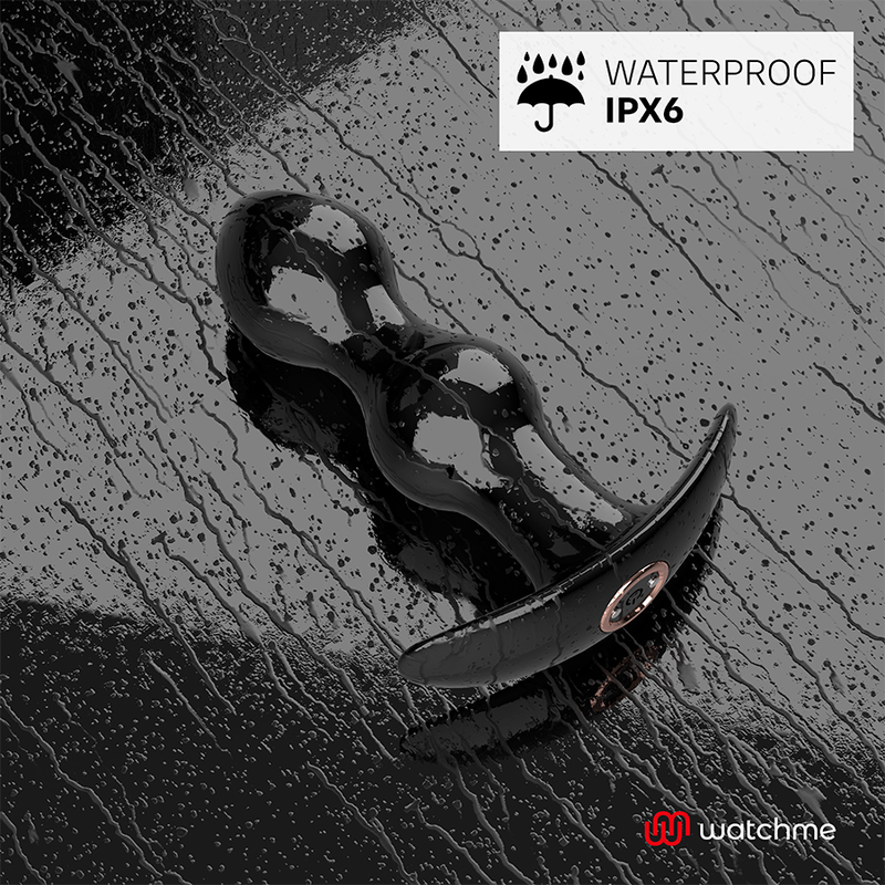 ANBIGUO - VIBRATEUR ANAL TIBERIO À TÉLÉCOMMANDE WATCHME