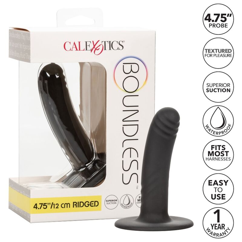 CALEXOTICS - GODEMICHET SANS LIMITES 12 CM COMPATIBLE AVEC HARNAIS