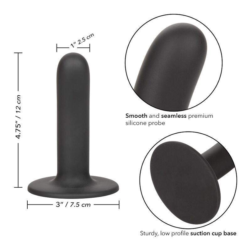 CALEXOTICS - BOUNDLESS DILDO 12 CM HARNAS COMPATIBEL SMOOTH