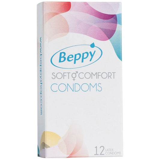 BEPPY - PRÉSERVATIFS DOUX ET CONFORTABLES - 12 PRÉSERVATIFS