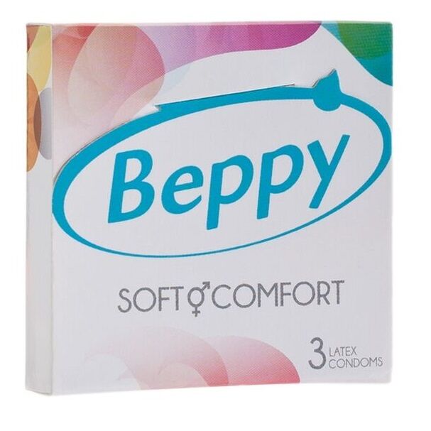 BEPPY - PRÉSERVATIFS DOUX ET CONFORTABLES (3 unités)