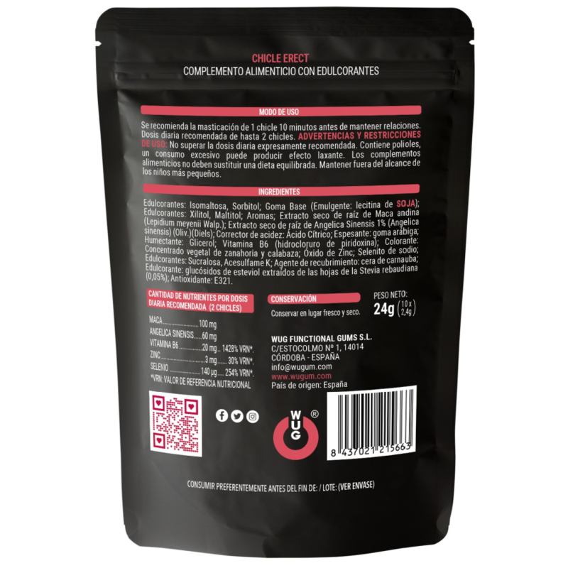 WUG SEX SENSE - ERECTIEVERSTERKER 10 STUKS