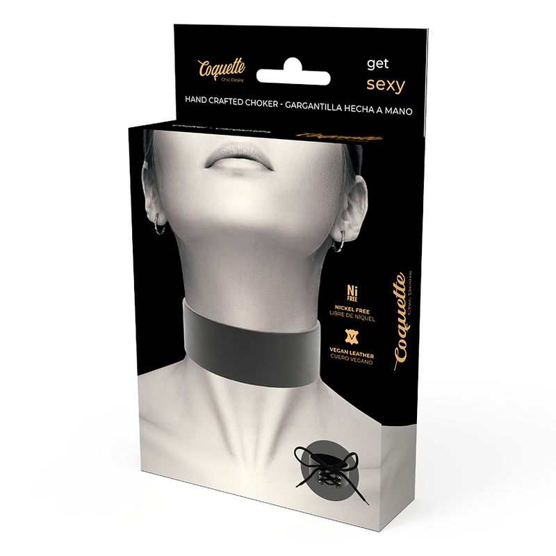 COQUETTE CHIC DESIRE - Веганский кожаный чокер