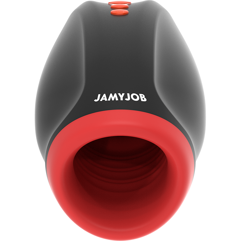 JAMYJOB - NOVAX MASTURBATOR MET VIBRATIE EN COMPRESSIE