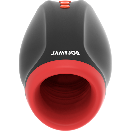 JAMYJOB - NOVAX MASTURBATOR MET VIBRATIE EN COMPRESSIE