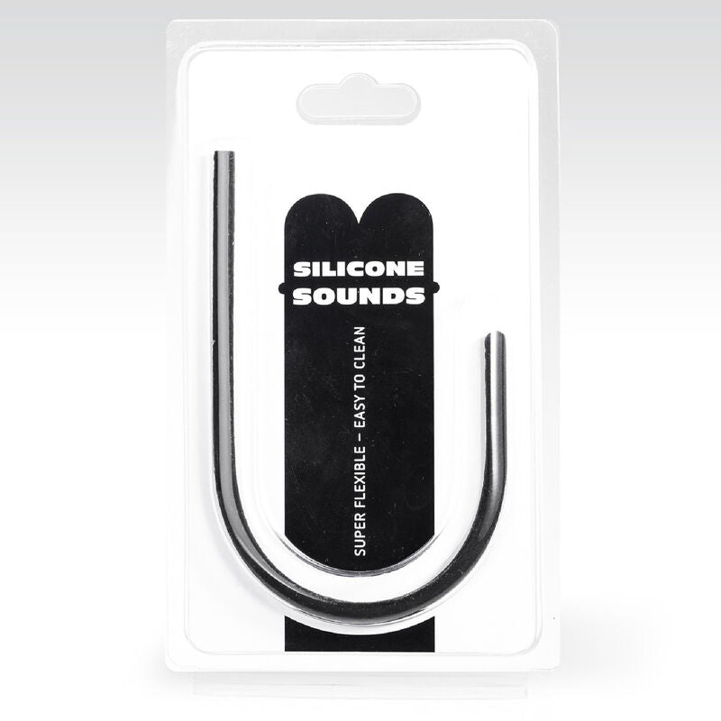 SONDE URÉTRALE EN SILICONE NOIR - 6 MM