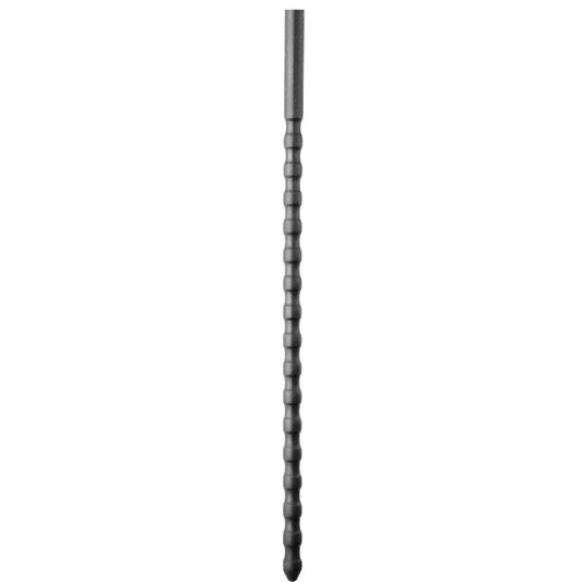 HELEMAAL ZWART - 6/8 MM SILICONEN URETHRAL SONDE