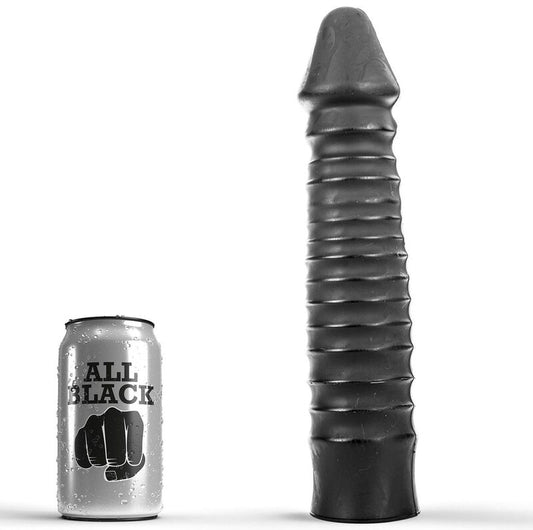 HELEMAAL ZWART - DILDO 26 CM