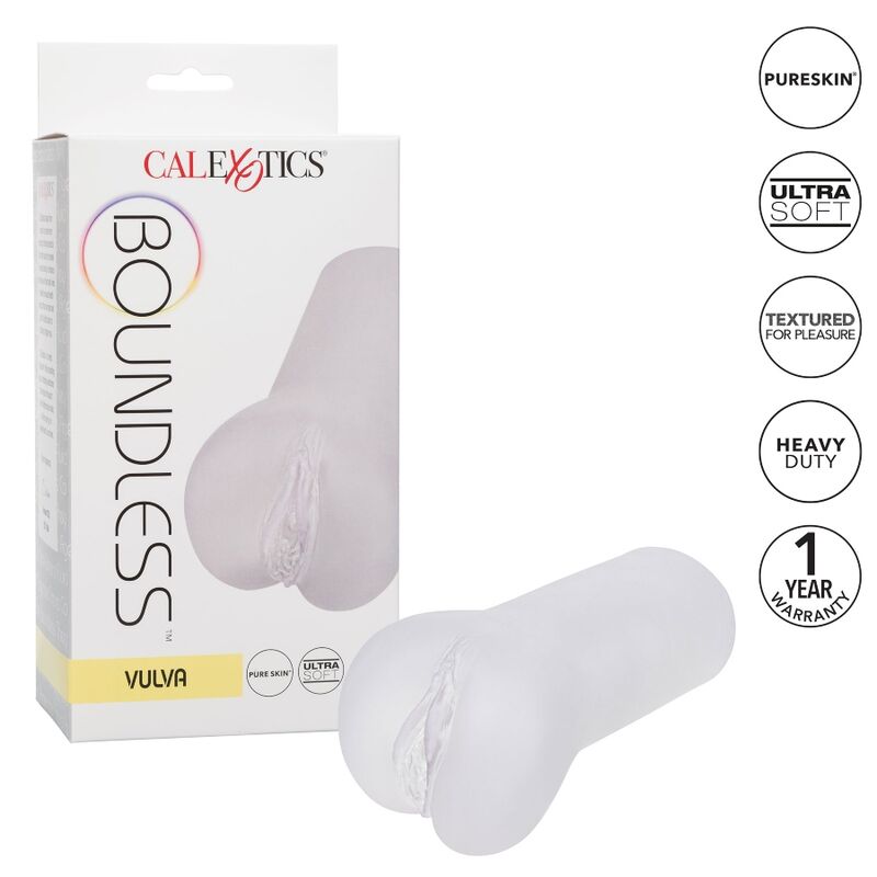 CALEXOTICS - GRENZELOZE VULVA STROKER TRANSPARANT