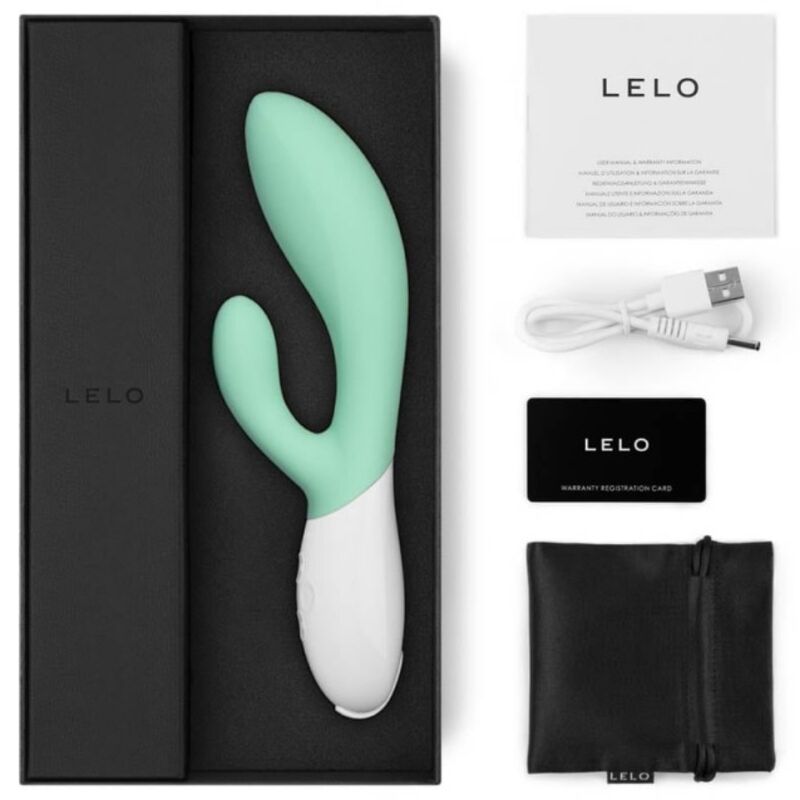 LELO - INA 3 VIBRATEUR LAPIN VERT ALGUES DE LUXE