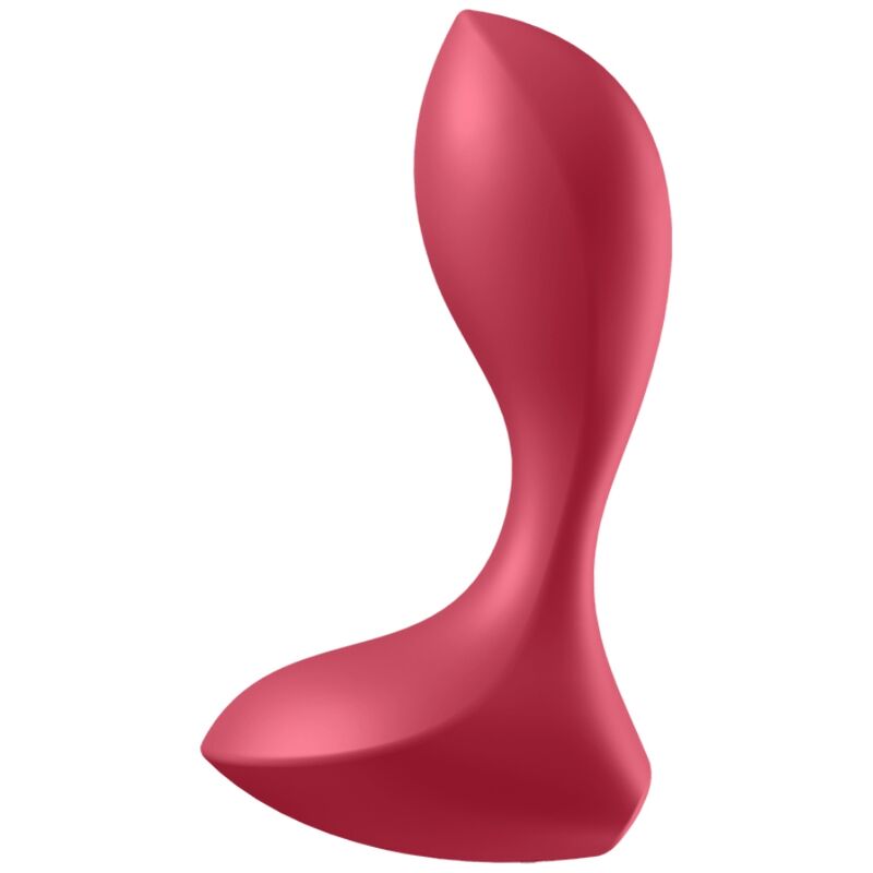SATISFYER - BACKDOOR LOVER VIBRERENDE PLUG ROOD