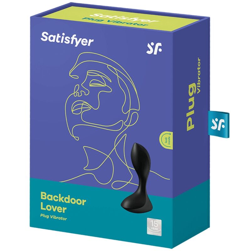 SATISFYER - PLUG VIBRANT BACKDOOR LOVER NOIR