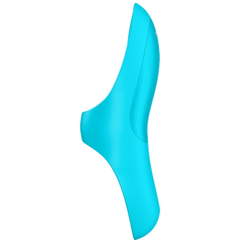 SATISFYER - VIBRATEUR À DOIGTS TEASER LUMIÈRE BLEUE