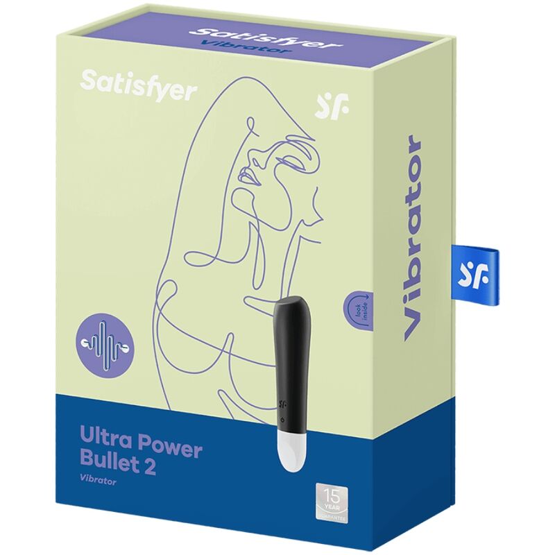 SATISFYER - ULTRA POWER BULLET 2 ZWART
