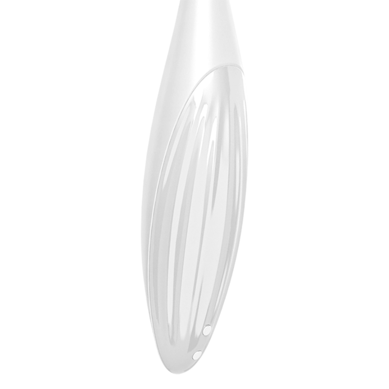 SATISFYER - VIBRATEUR À EMBOUT CLITULAIRE TWIRLING JOY BLANC
