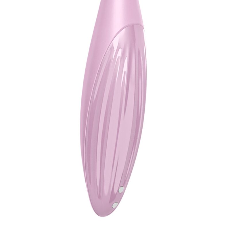 SATISFYER - VIBRATEUR À EMBOUT CLITULAIRE TWIRLING JOY ROSE