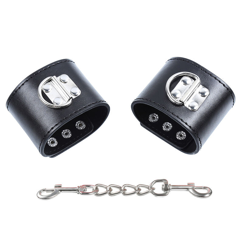 OHMAMA FETISH - POLSBEVESTIGINGEN MET KLIKSLUITING METAAL