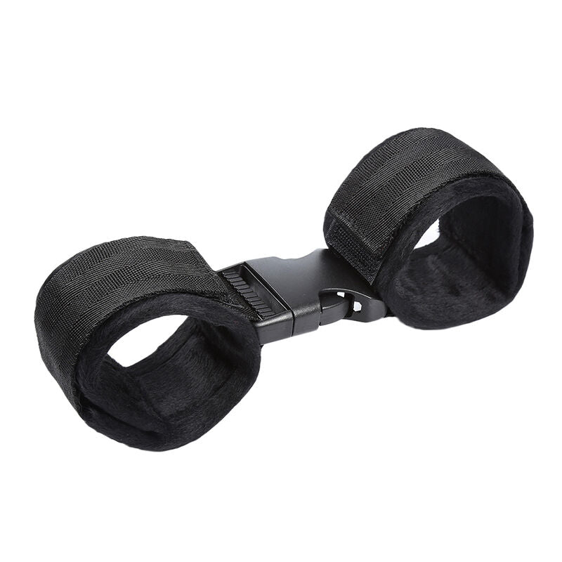 OHMAMA FETISH - ATTACHES À FERMETURE AUTO-AGRIPPANTE POUR POIGNETS EN NYLON