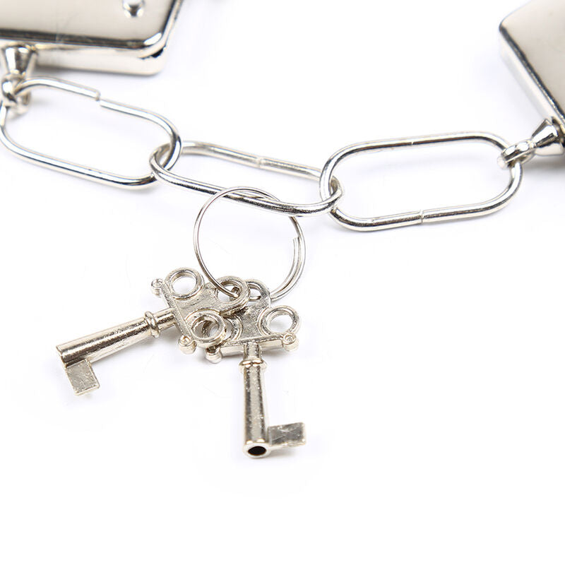 OHMAMA FETISH - MANCHONS EN MÉTAL DOUBLÉS DE VELOURS