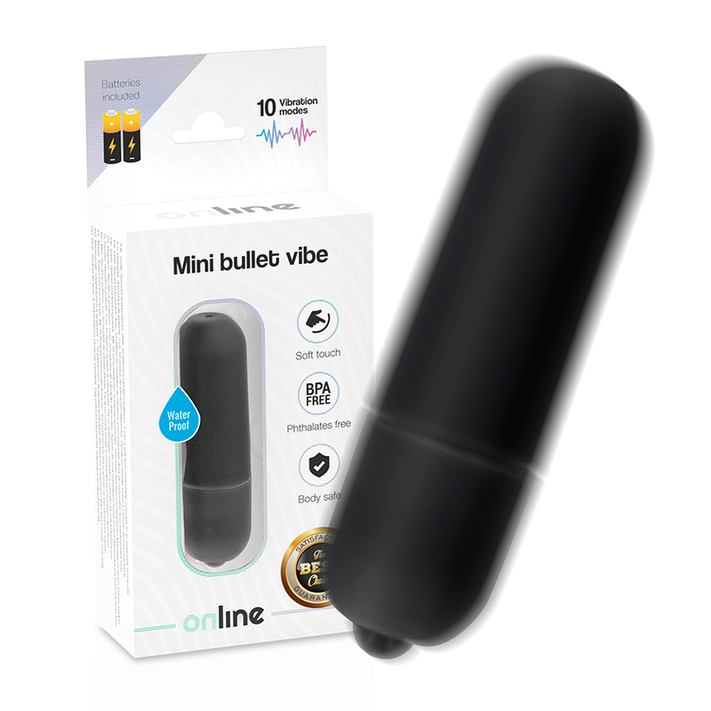 EN LIGNE - MINI BULLET VIBE NOIR