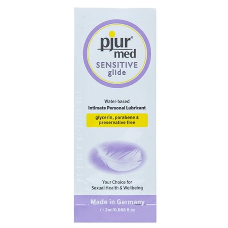 PJUR - MED SENSITIVE GLIDE GLIJMIDDEL OP WATERBASIS 2 ML