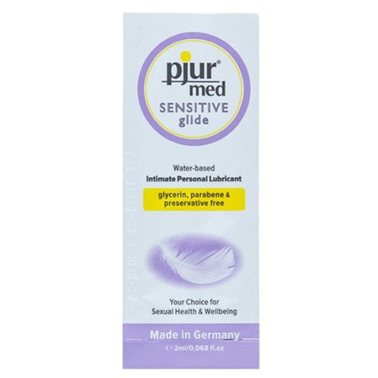 PJUR - LUBRIFIANT À BASE D'EAU MED SENSITIVE GLIDE 2 ML