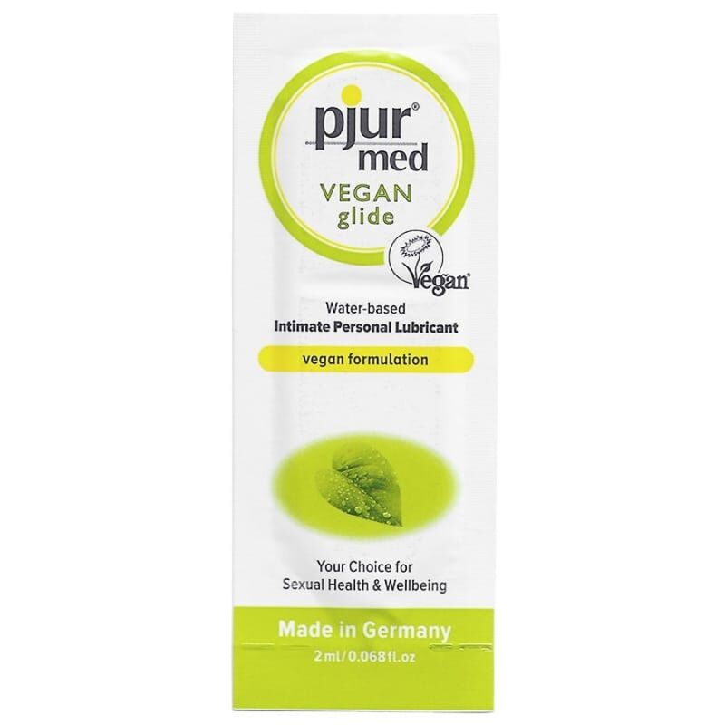 PJUR - MED VEGAN GLIDE GLIJMIDDEL OP WATERBASIS 2 ML