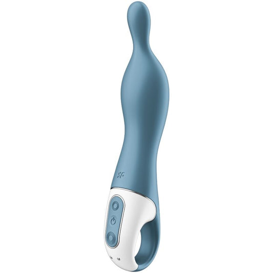 SATISFYER - AMAZING 1 ASPOT VIBRATEUR BLEU