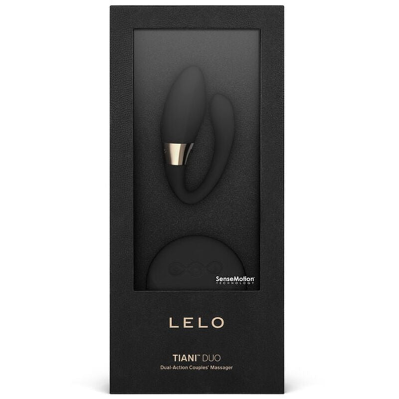 LELO - TIANI DUO ZWARTE KOPPELSMASSAGER